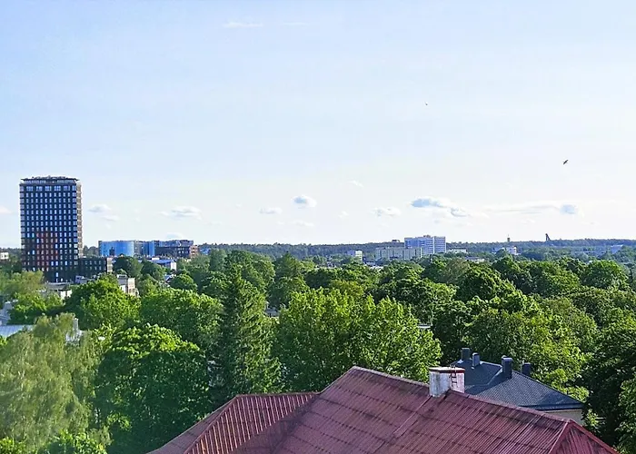 Penthouse With An Amazing Kitchen And View 公寓 塔林